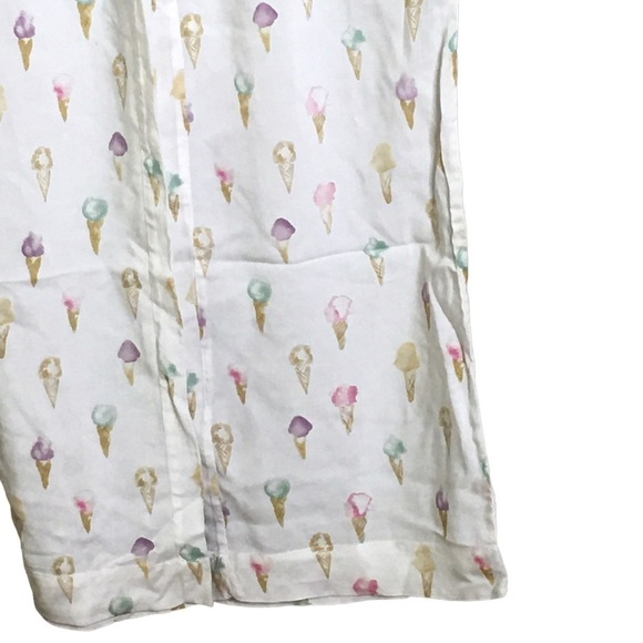 Fat Face Lounge Pants Ice Cream Pattern Size Small - Picture 4 of 6